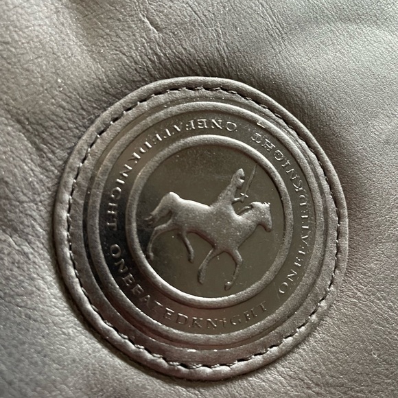 NWOT One Fated Knight leather purse - Picture 3 of 6